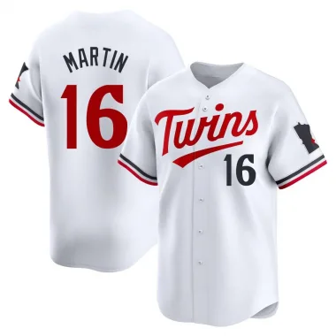 Austin Martin Youth Limited Minnesota Twins White Home Jersey